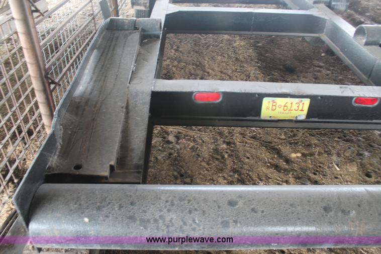 image for item L4317 1991 shop built container trailer