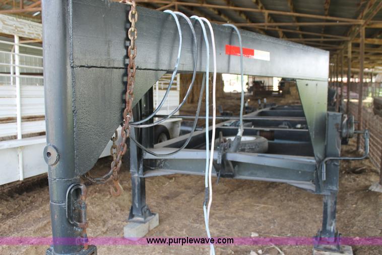 image for item L4317 1991 shop built container trailer