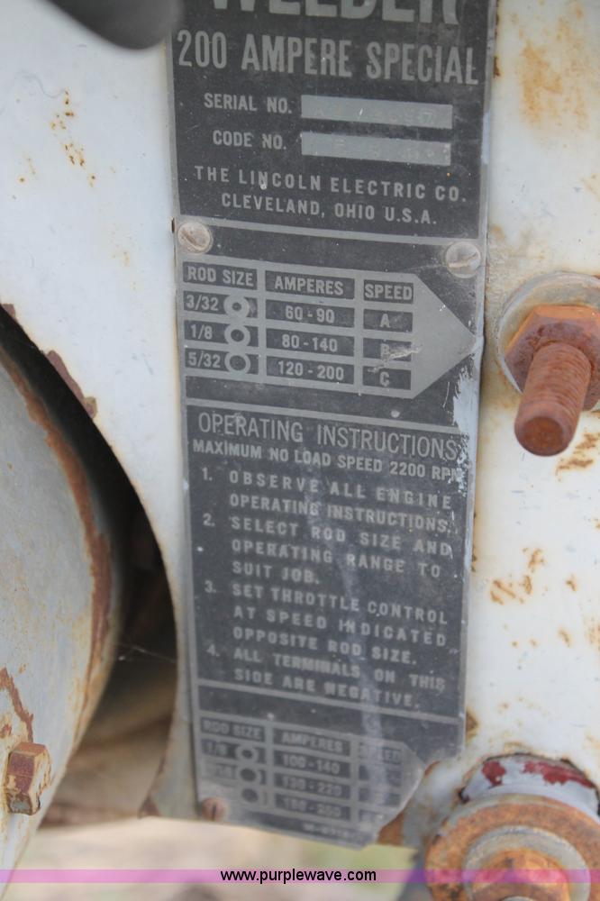 image for item L4363 Lincoln welder