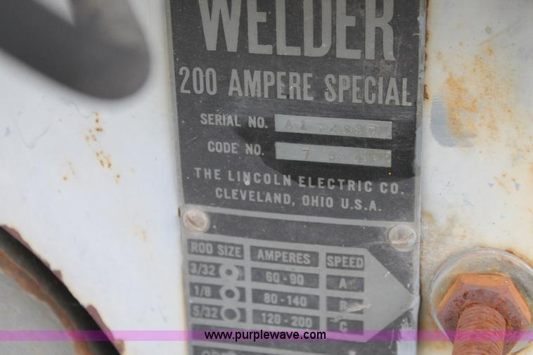 image for item L4363 Lincoln welder