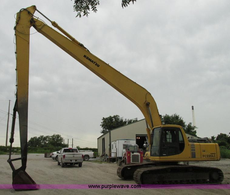 image for item R9338 1997 Komatsu PC220LC-6LE long reach excavator