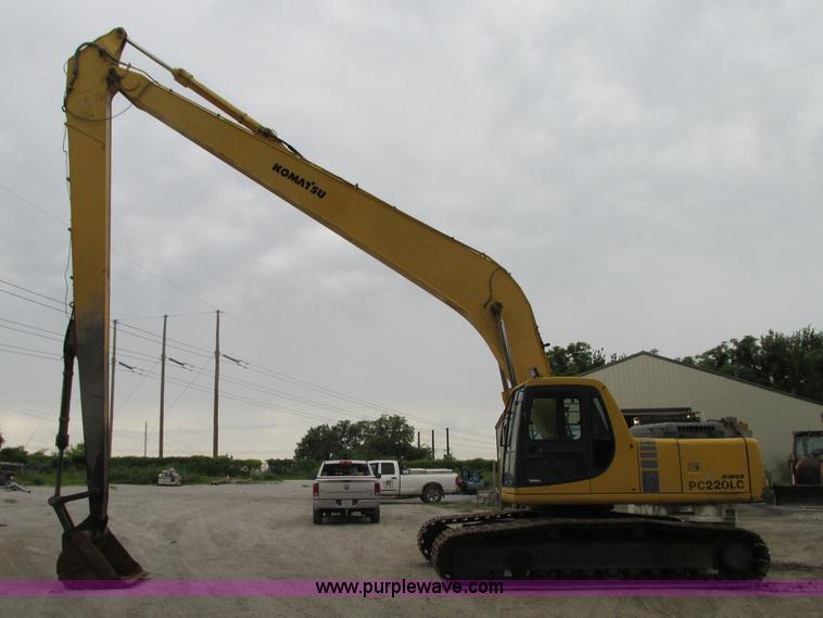 image for item R9338 1997 Komatsu PC220LC-6LE long reach excavator