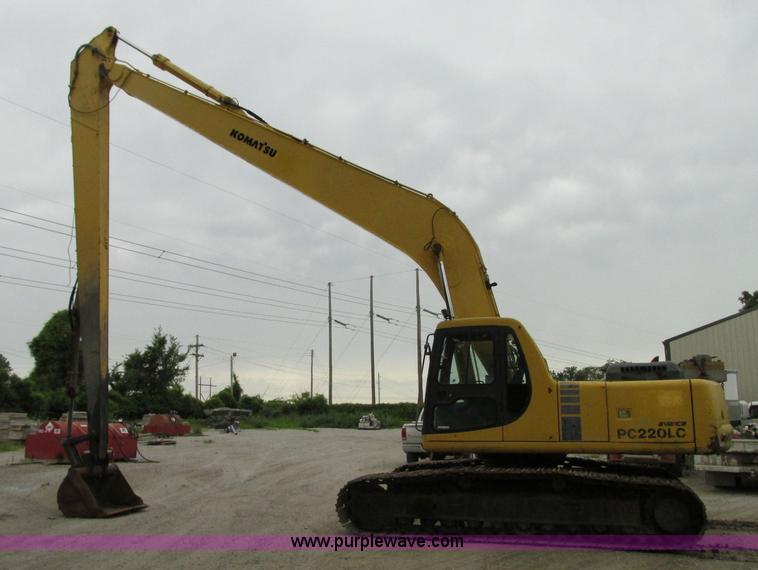 image for item R9338 1997 Komatsu PC220LC-6LE long reach excavator