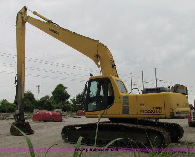 image for item R9338 1997 Komatsu PC220LC-6LE long reach excavator