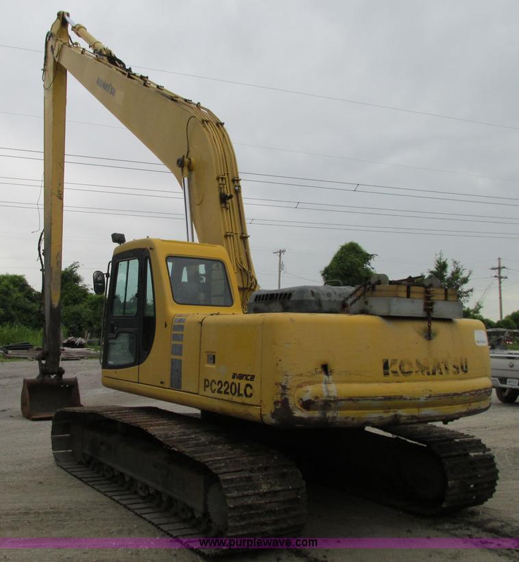 image for item R9338 1997 Komatsu PC220LC-6LE long reach excavator