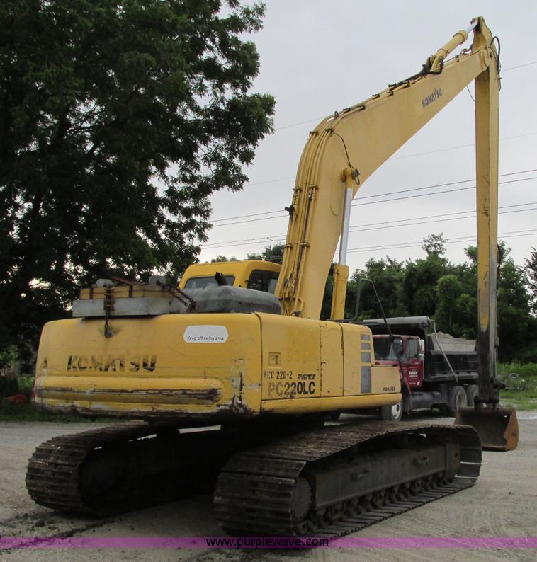 image for item R9338 1997 Komatsu PC220LC-6LE long reach excavator