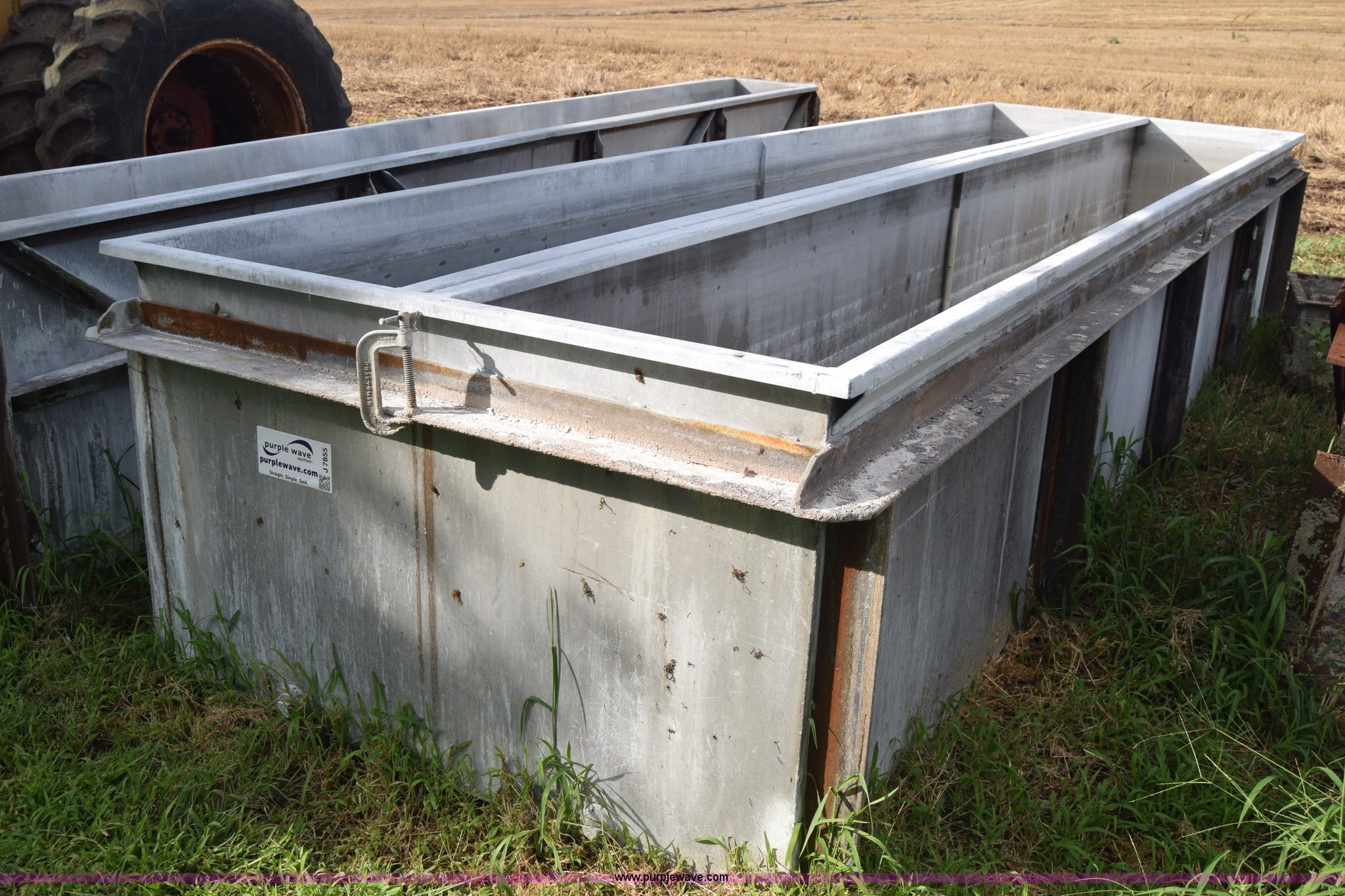 (2) acid dip tanks in Mount Hope, KS Item J7855 sold Purple Wave
