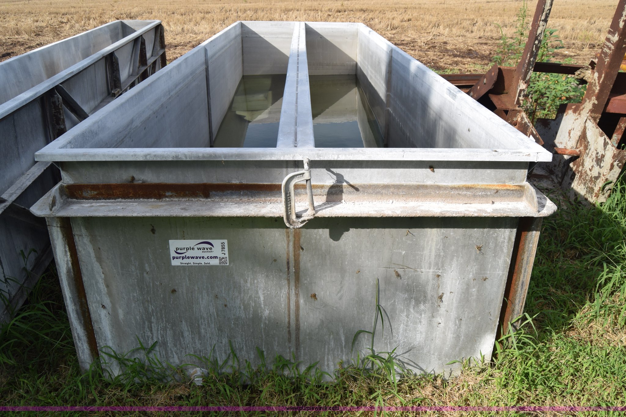 (2) acid dip tanks in Mount Hope, KS Item J7855 sold Purple Wave