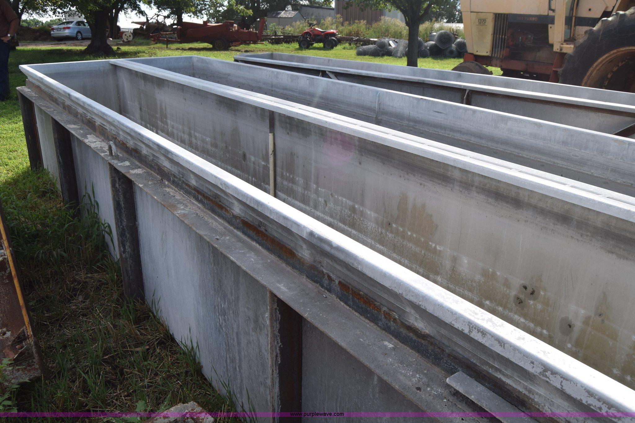 (2) acid dip tanks in Mount Hope, KS Item J7855 sold Purple Wave