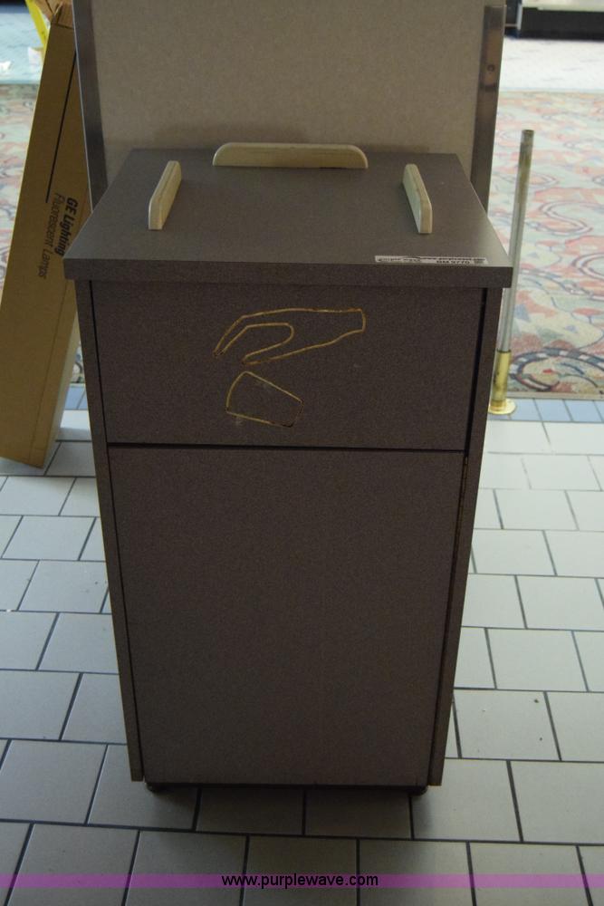 Waste bins in Wichita, KS Item BM9770 sold Purple Wave