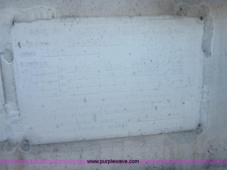 image for item I2064 1991 Trailmaster tank trailer