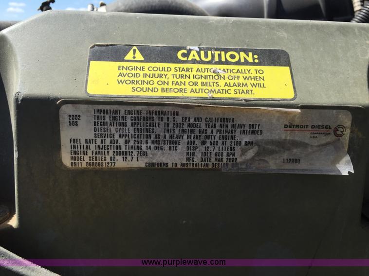 image for item J1749 2003 Freightliner Century Class ST120 semi truck