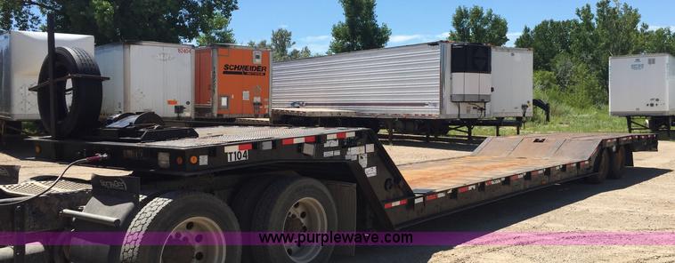 image for item J1750 1999 Trail-Eze drop deck trailer