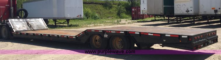 image for item J1750 1999 Trail-Eze drop deck trailer
