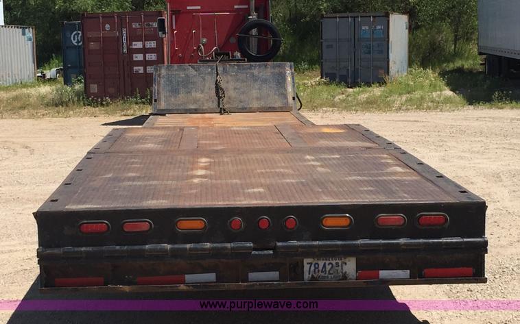 image for item J1750 1999 Trail-Eze drop deck trailer
