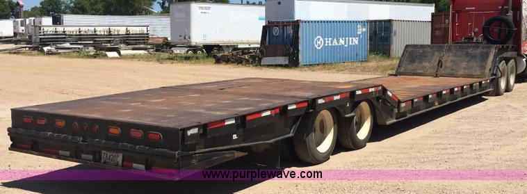 image for item J1750 1999 Trail-Eze drop deck trailer