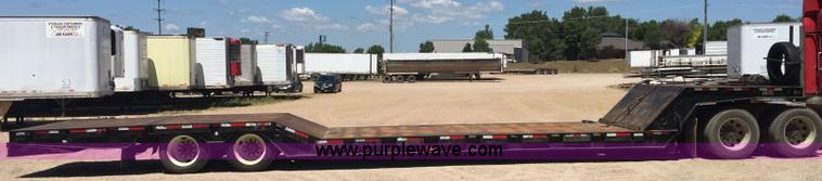 image for item J1750 1999 Trail-Eze drop deck trailer