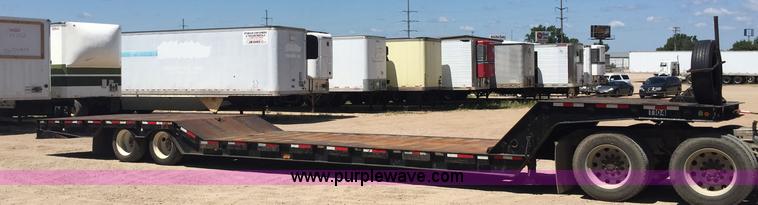 image for item J1750 1999 Trail-Eze drop deck trailer
