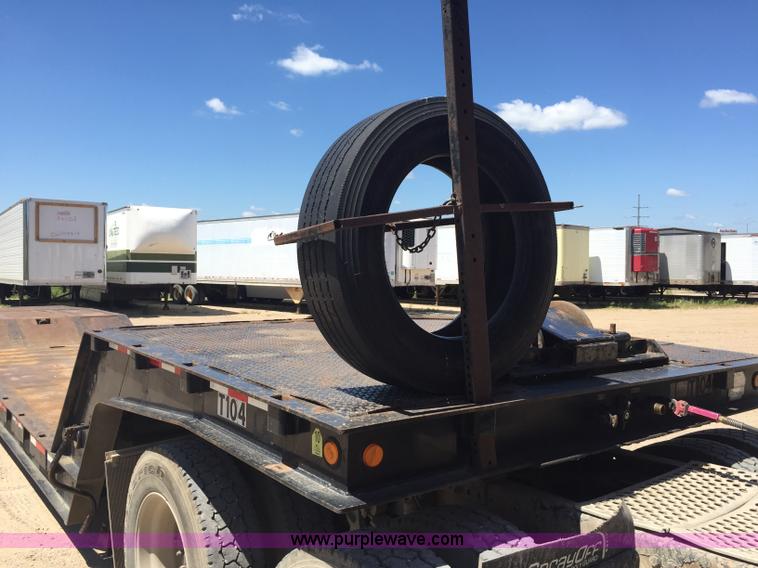 image for item J1750 1999 Trail-Eze drop deck trailer