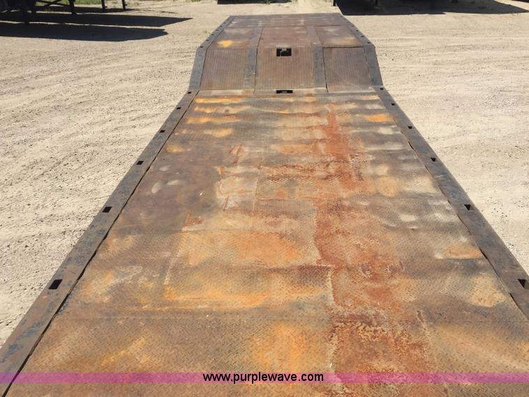 image for item J1750 1999 Trail-Eze drop deck trailer