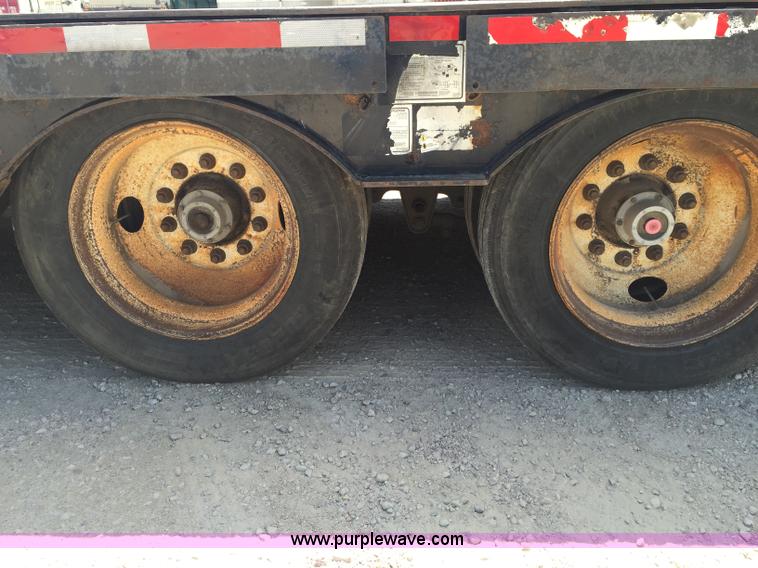 image for item J1750 1999 Trail-Eze drop deck trailer