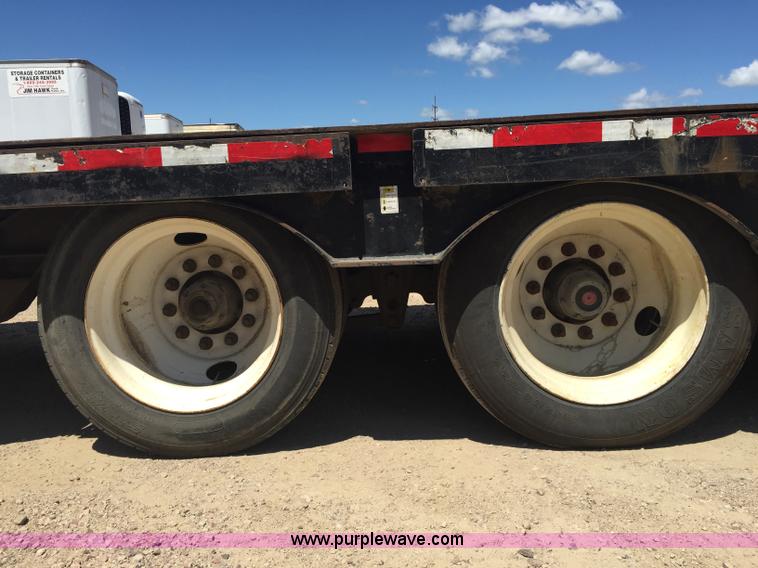 image for item J1750 1999 Trail-Eze drop deck trailer