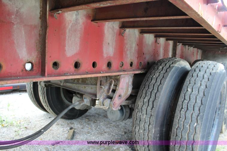 image for item J5862 1977 Budd equipment trailer