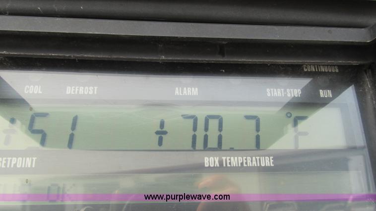 image for item J8551 2007 Wabash refrigerated van trailer