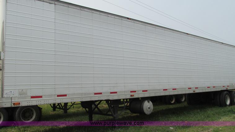 image for item J8552 2007 Wabash refrigerated van trailer