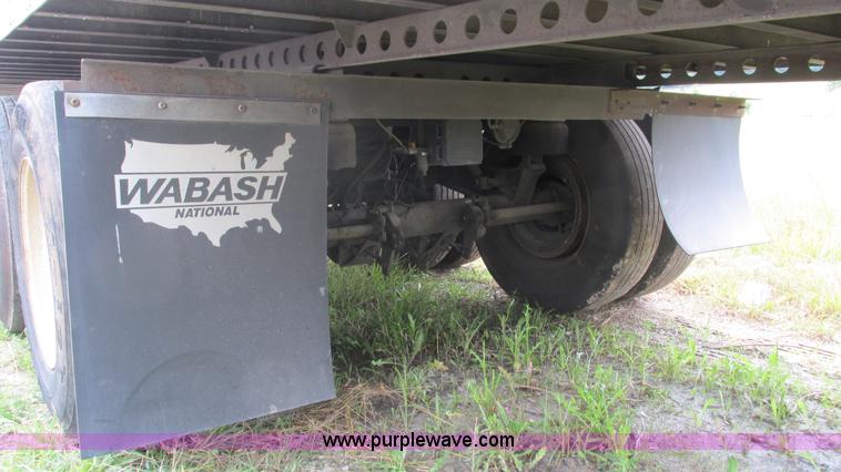image for item J8553 2007 Wabash refrigerated van trailer