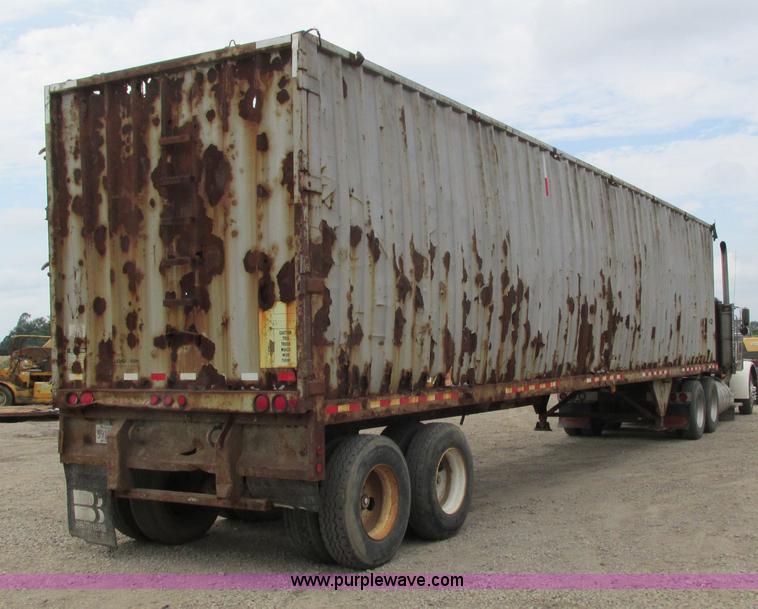 image for item K6504 1997 Load Runner 45115ST live bottom trailer