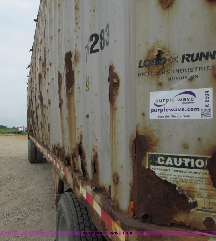 image for item K6504 1997 Load Runner 45115ST live bottom trailer