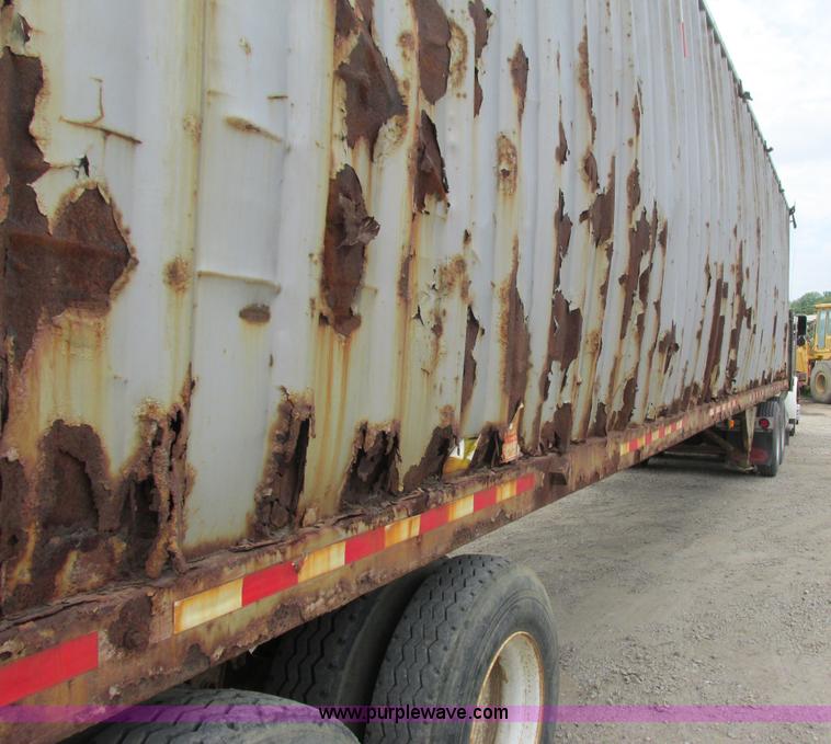 image for item K6504 1997 Load Runner 45115ST live bottom trailer