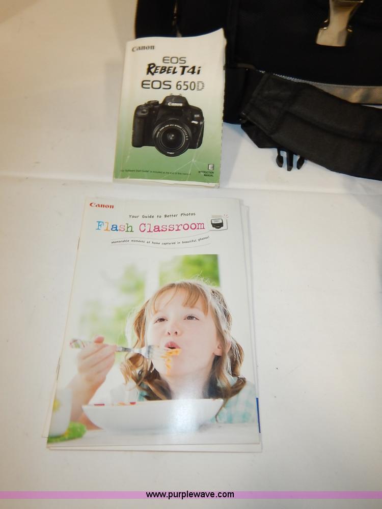 image for item BM9435 Canon EOS Rebel T4i camera