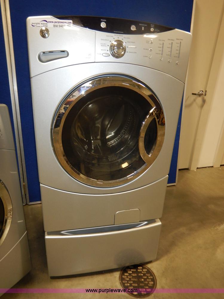 GE front load washer/dryer set in Manhattan, KS Item BM9484 sold