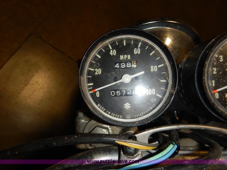 image for item BO9761 1972 Suzuki dirt bike