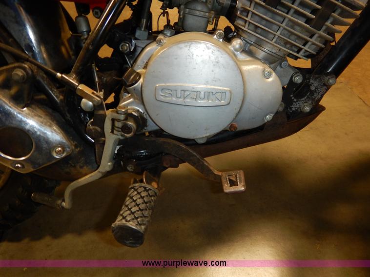 image for item BO9761 1972 Suzuki dirt bike