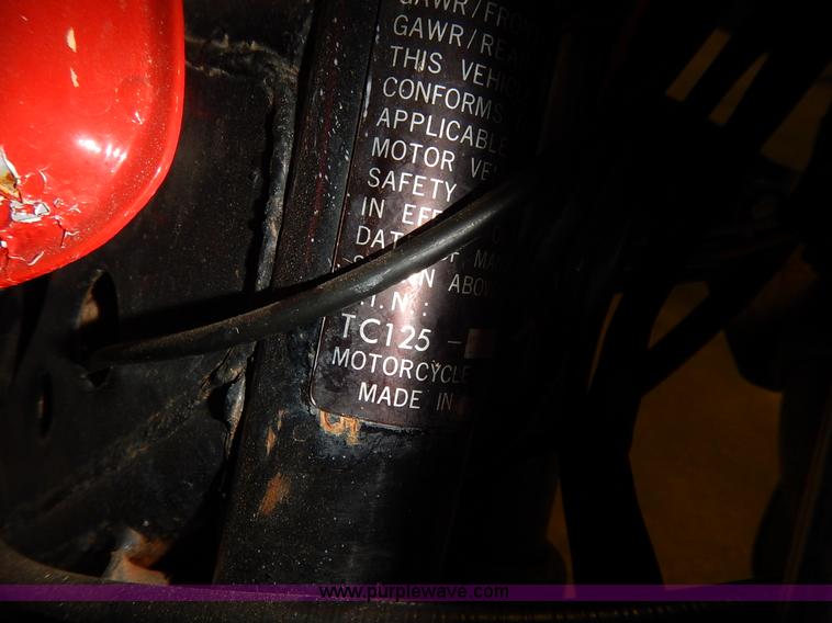 image for item BO9761 1972 Suzuki dirt bike