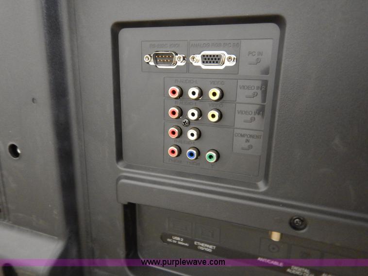 image for item BO9802 Sharp 60" liquid crystal flatscreen television