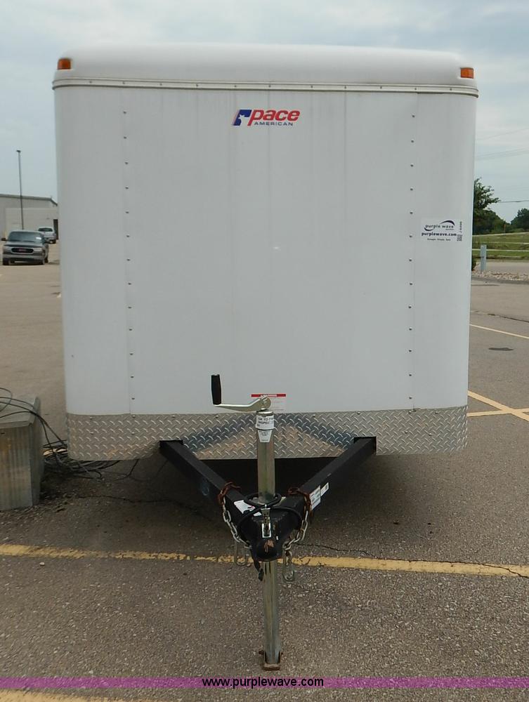 image for item J6499 2007 Pace WS612SHD enclosed cargo trailer