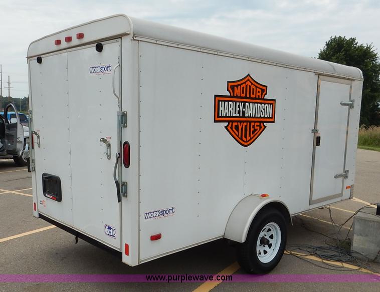 image for item J6499 2007 Pace WS612SHD enclosed cargo trailer