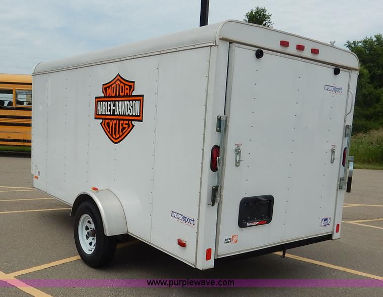 image for item J6499 2007 Pace WS612SHD enclosed cargo trailer