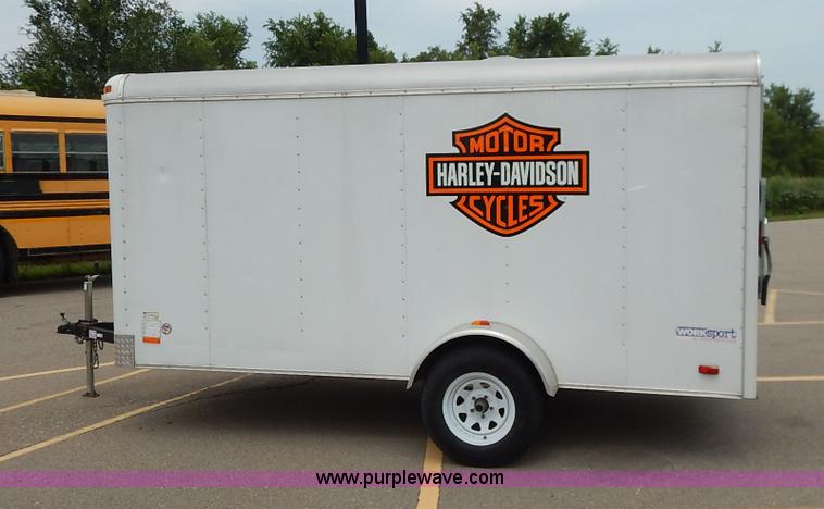 image for item J6499 2007 Pace WS612SHD enclosed cargo trailer