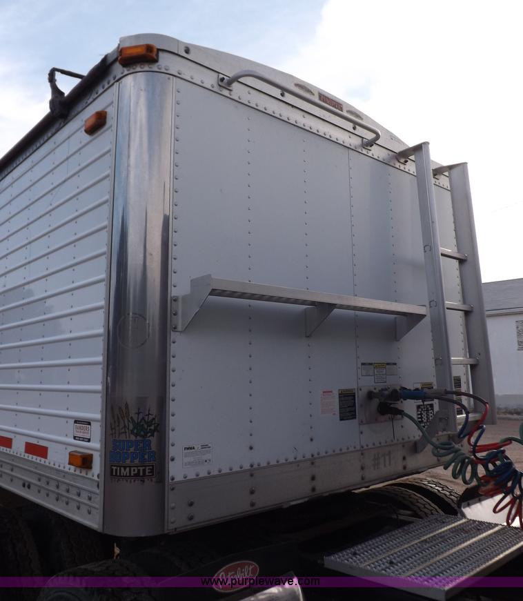 image for item J6901 2011 Timpte Super Hopper double hopper grain trailer