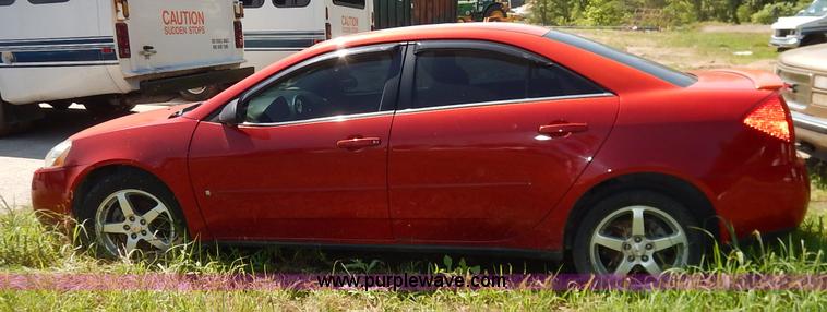 image for item K1543 2007 Pontiac G6