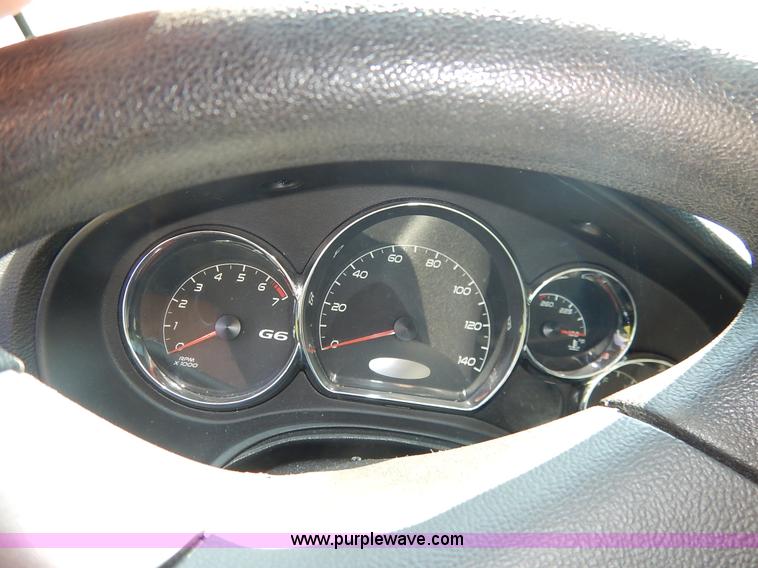 image for item K1543 2007 Pontiac G6