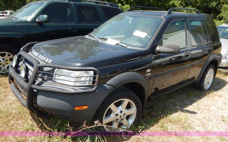 image for item K1549 2002 Land Rover Freelander SUV