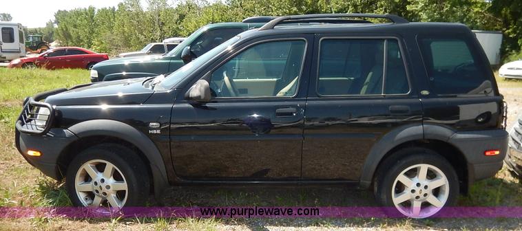 image for item K1549 2002 Land Rover Freelander SUV