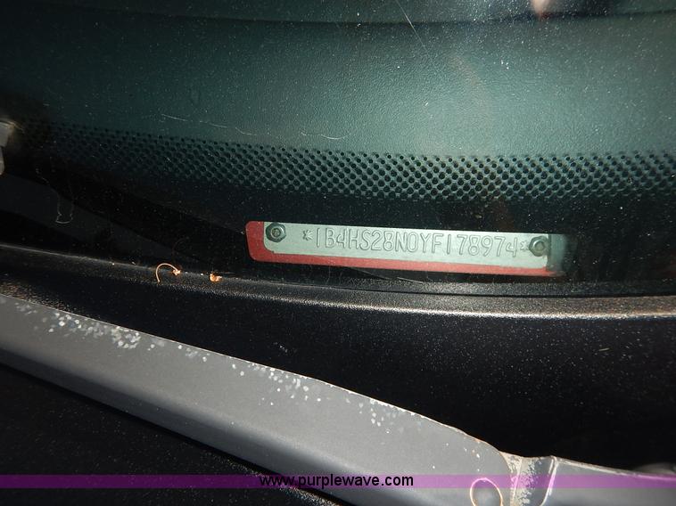 image for item K1559 2000 Dodge Durango SUV