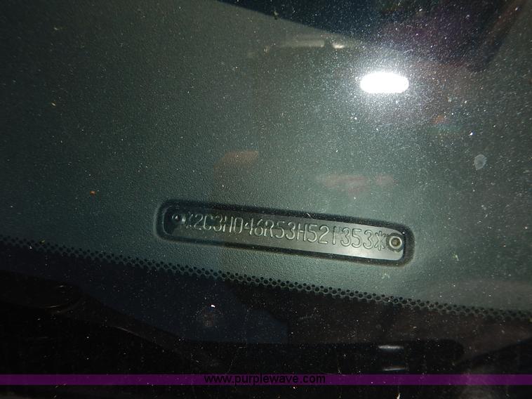 image for item K1573 2003 Chrysler Concorde LX